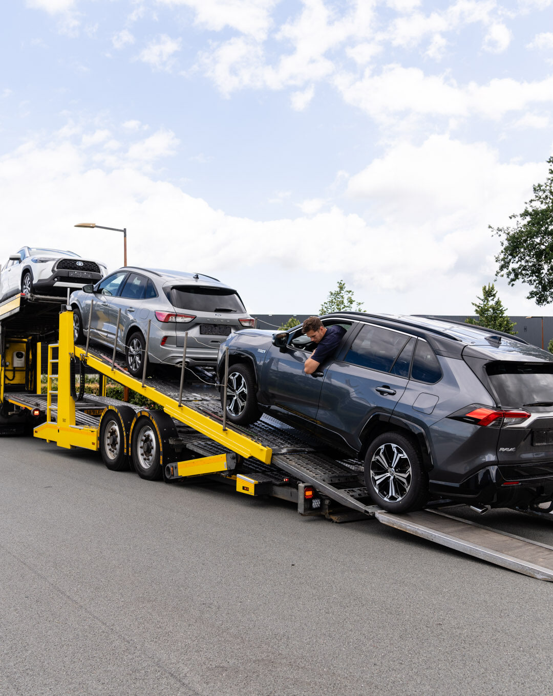  In- verkoop auto's